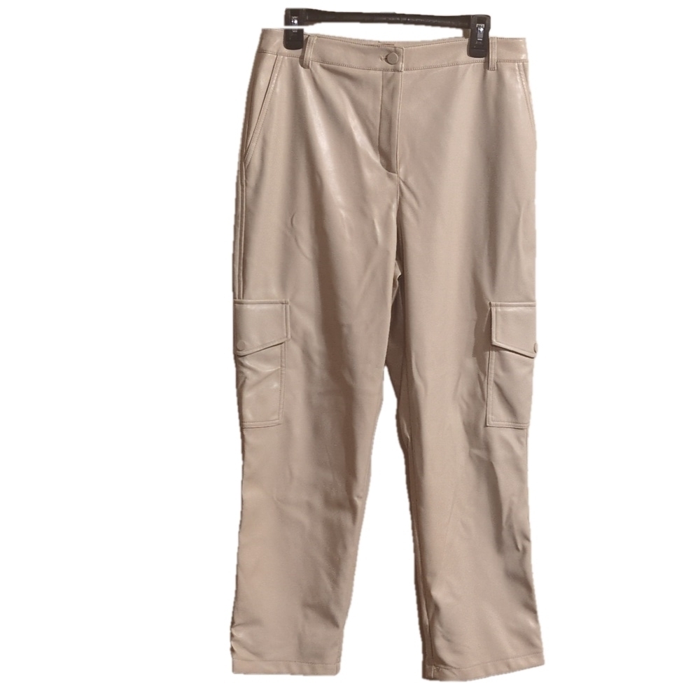 Elevate Your Style with Bailey 44 LA Vegan Leather Wide Leg Pants - EUC